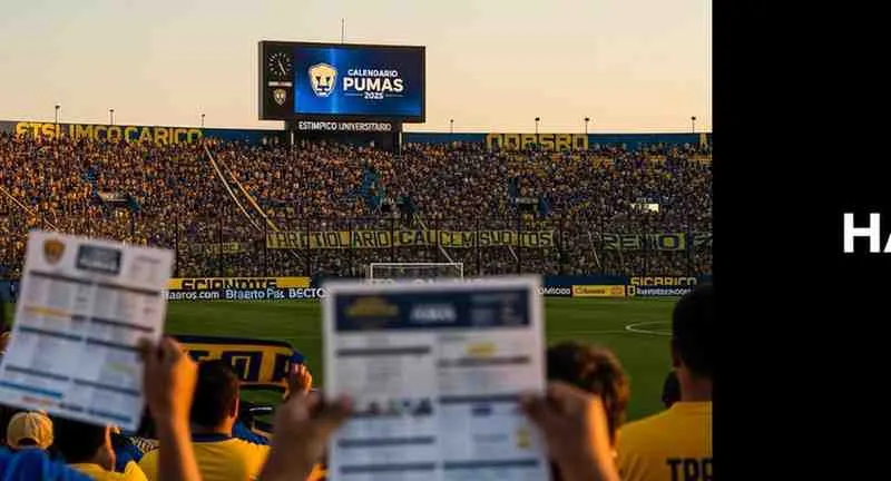 Calendario Pumas 2025