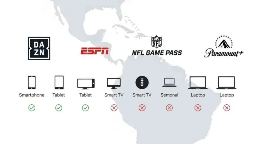 Las plataformas oficiales para disfrutar la NFL