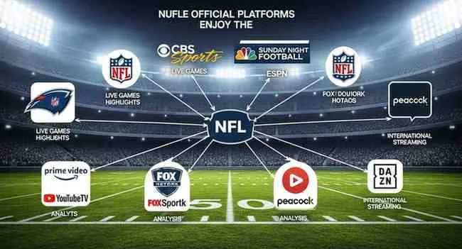 Las plataformas oficiales para disfrutar la NFL