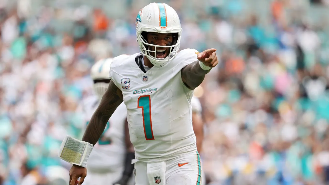 Tua Tagovailoa Regreso Titular: sale del protocolo de conmociones y vuelve con los Dolphins