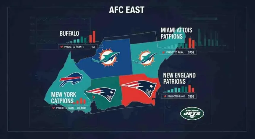 AFC Este 2025: Panorama y predicciones de la NFL
