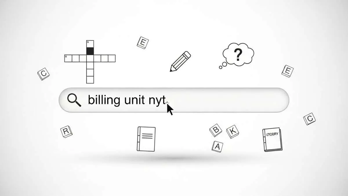 Billing Unit NYT Crossword Clue
