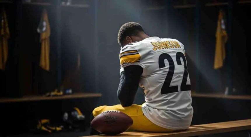 Kaleb Johnson: error en kickoff que costó a los Steelers