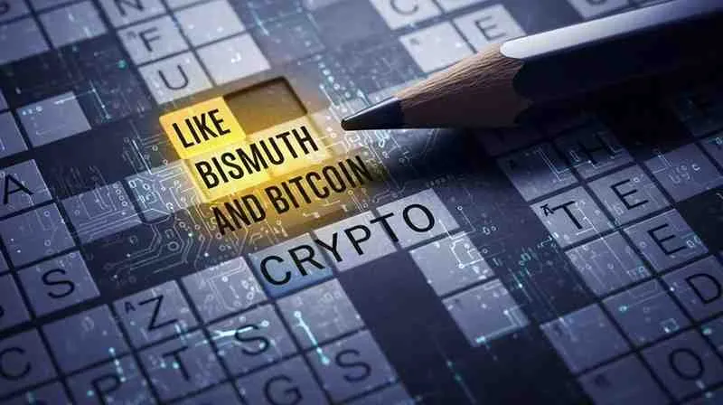 Like Bismuth and Bitcoin NYT Crossword Clue