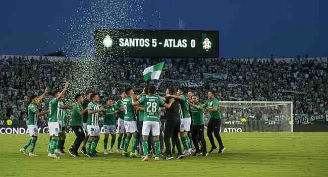 Santos 5-0 Atlas (Liga MX)