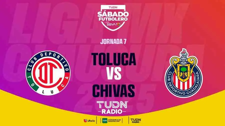 Toluca celebra su aniversario con agonica victoria 2 1 sobre chivas en la Jornada 7