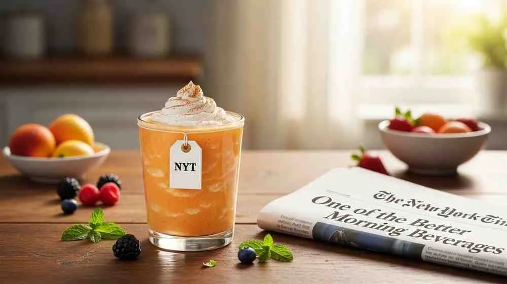 one of the better morning beverages nyt