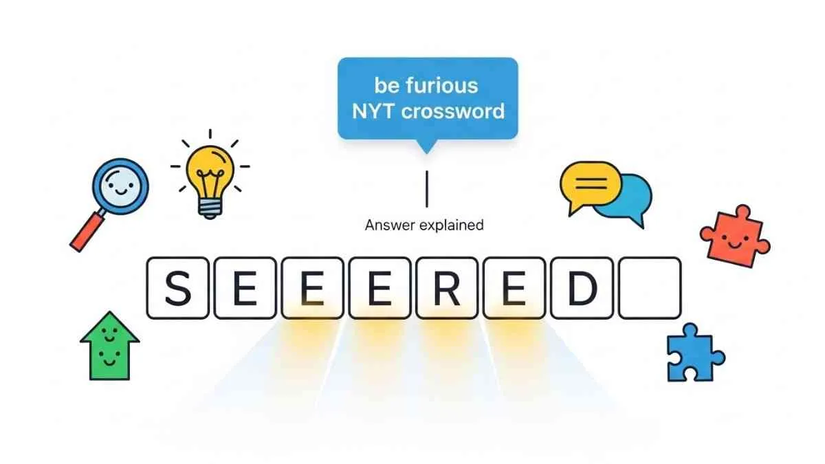 be furious nyt crossword clue