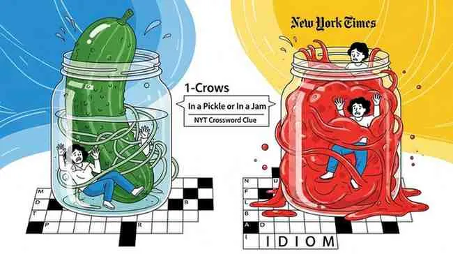 In a Pickle or In a Jam NYT Crossword Clue