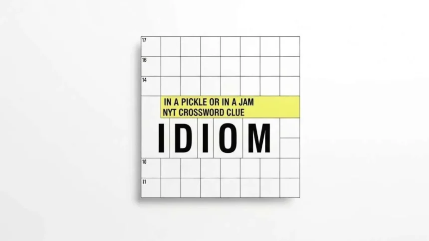 In a Pickle or In a Jam NYT Crossword Clue