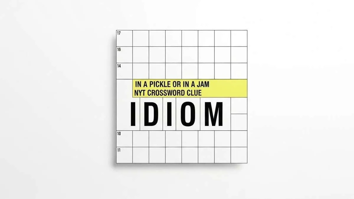 In a Pickle or In a Jam NYT Crossword Clue