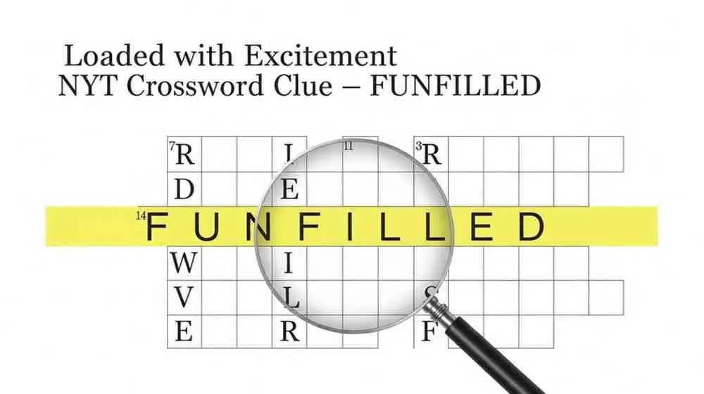 loaded with excitement nyt crossword clue