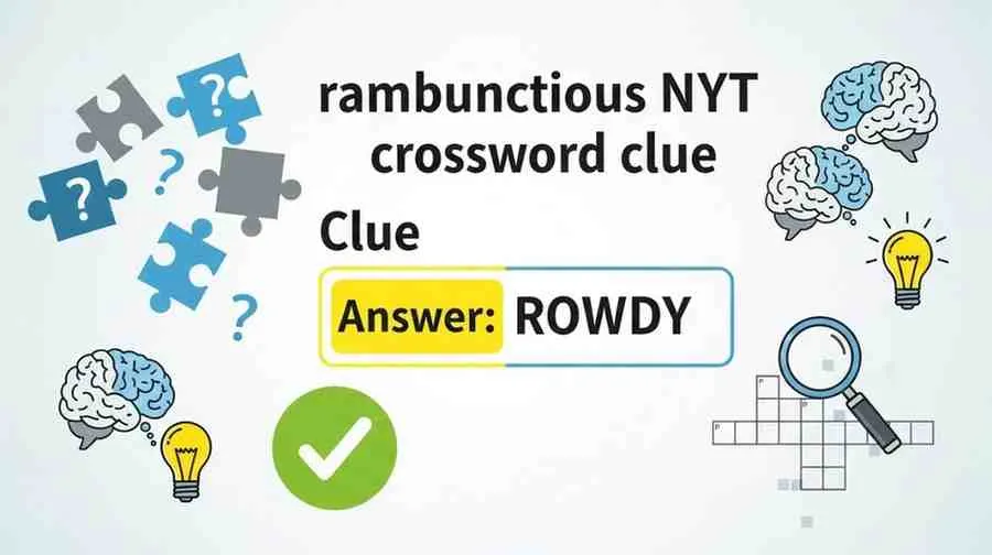 rambunctious nyt crossword clue