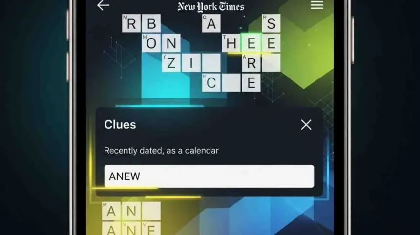 recently dated nyt crossword clue