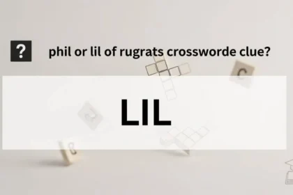 Phil or Lil of Rugrats Crossword Clue