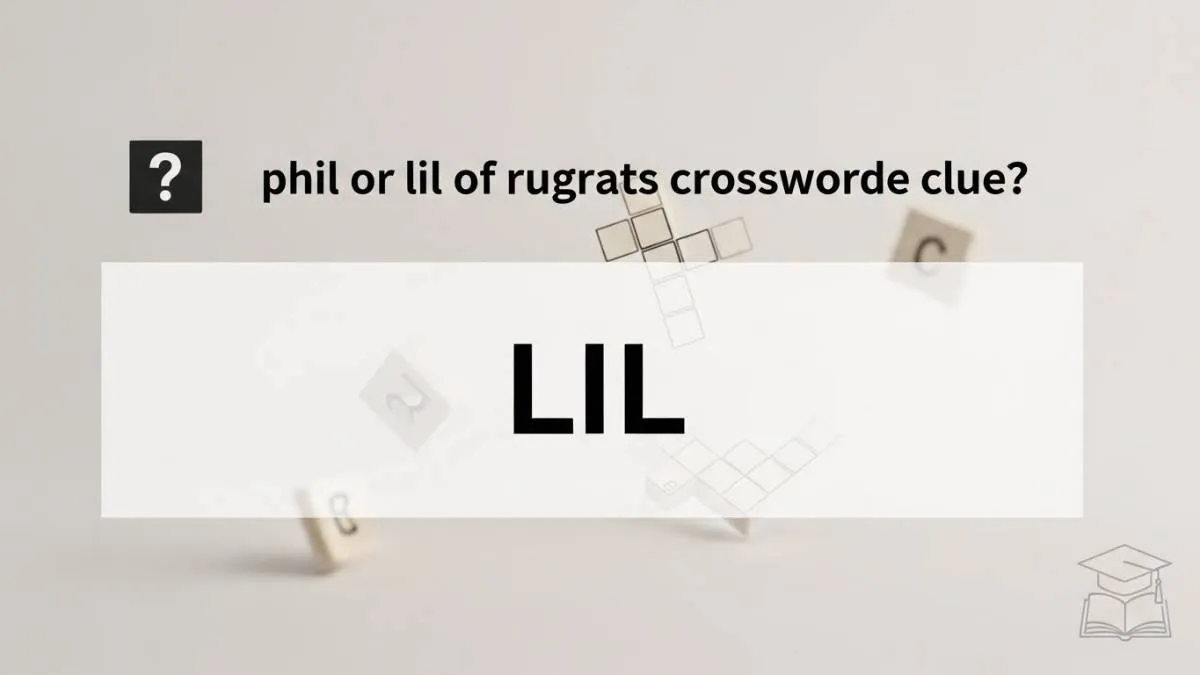 Phil or Lil of Rugrats Crossword Clue